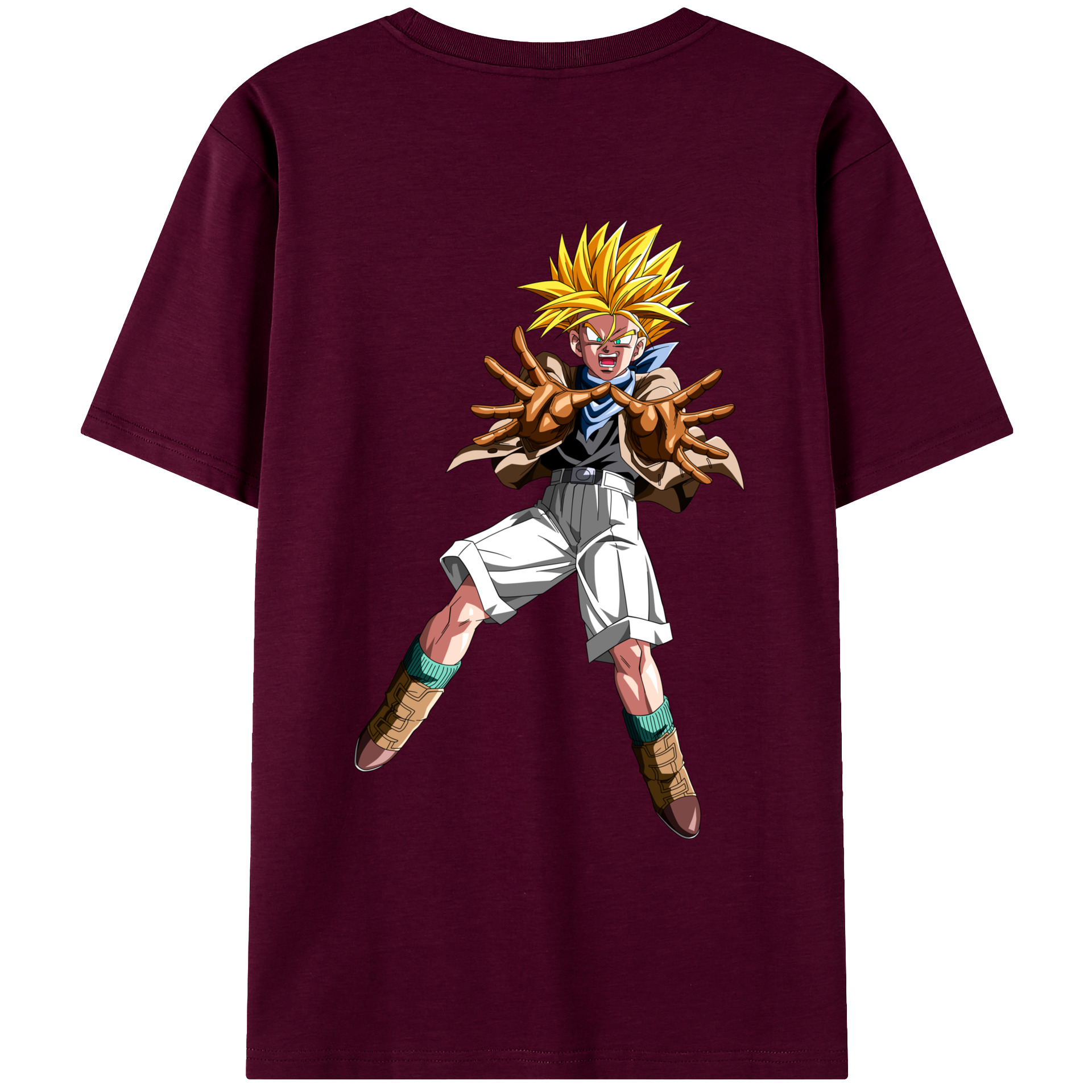 （画像用） ドラゴンボール DRAGON BALL レディース半袖Tシャツ(バックプリント)